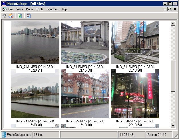 PhotoDeluge Screenshot